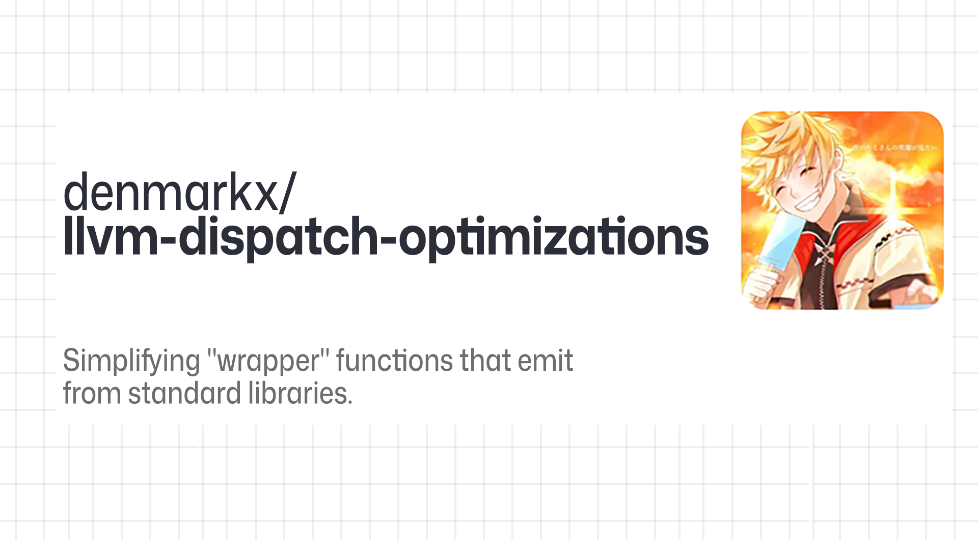 LLVM Dispatch Optimizations